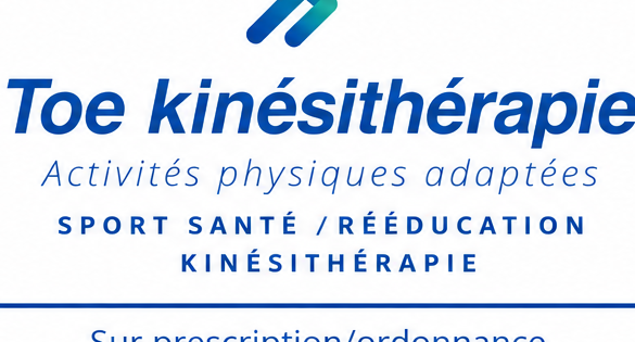 Identité visuelle Toé kinésithérapie
